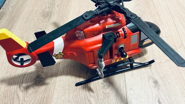 Large Tonka Fire Rescue Helicopter Toy (2013) - photo 4