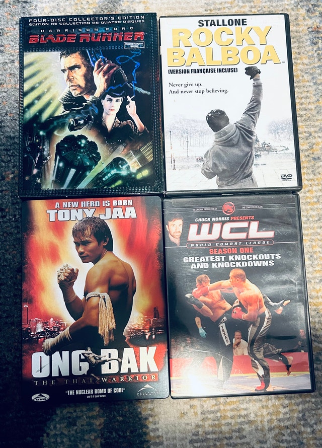 DVD Movie / Sports Lot – Action / Classic / Martial Arts