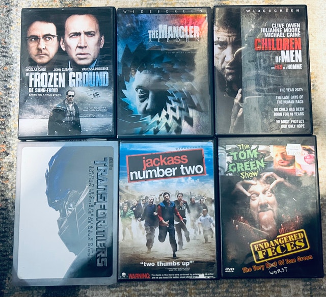 DVD Movie Lot – Action / Thriller / Comedy Movies