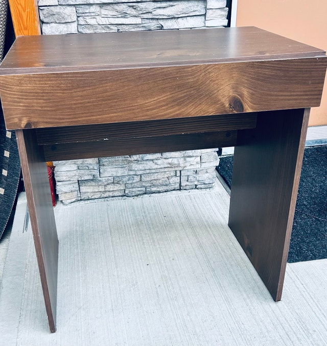 Convertible Desk / Vanity Table with Mirror