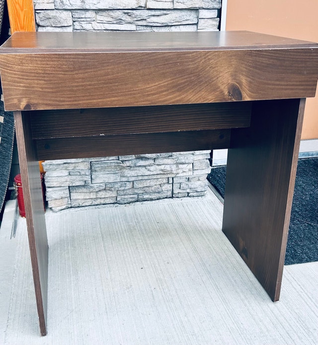 Convertible Desk / Vanity Table with Mirror - photo 2