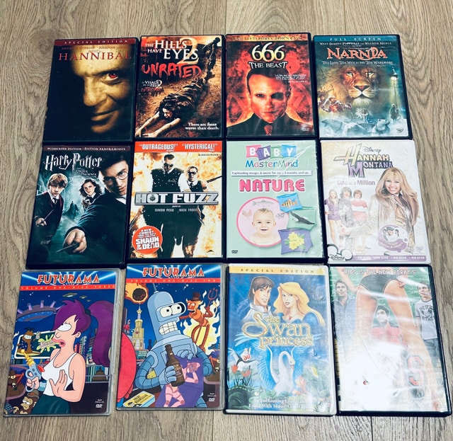 DVD Movie & Family Collection Lot