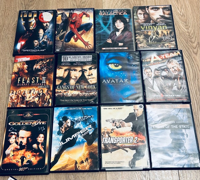 DVD Movie Lot – Action / Adventure / Sci-Fi Collection