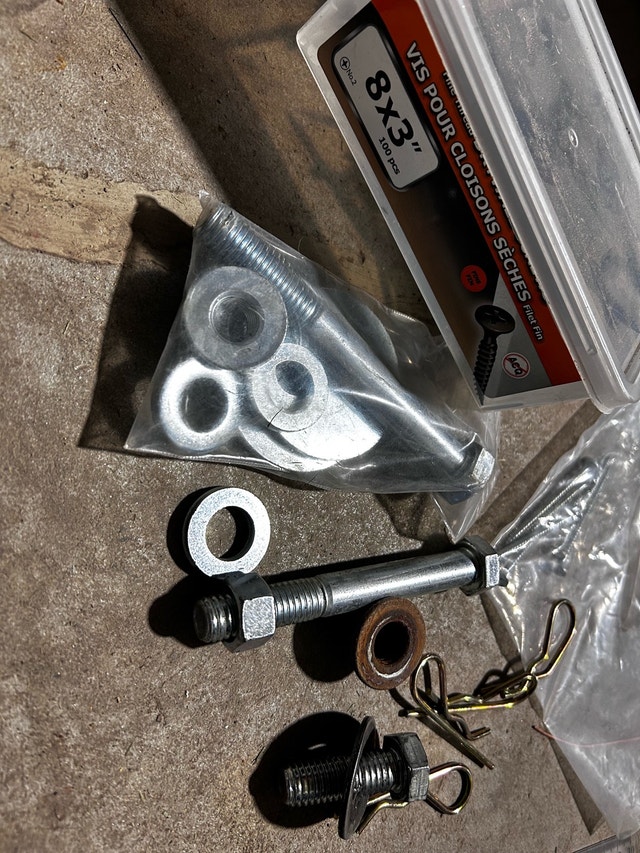 Assorted Hardware Lot – Bolts, Washers, Screws, Pins & More - photo 3