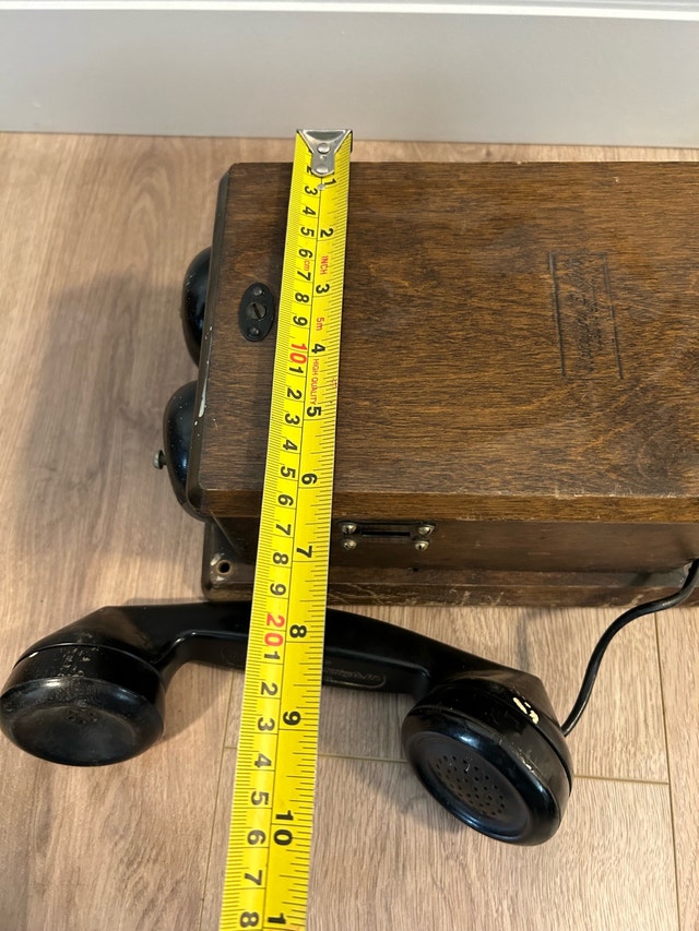 1933 Northern Electric Telephone, Model 717 Hand Crank - photo 4