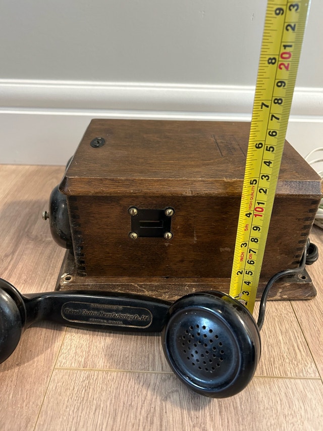 1933 Northern Electric Telephone, Model 717 Hand Crank - photo 5