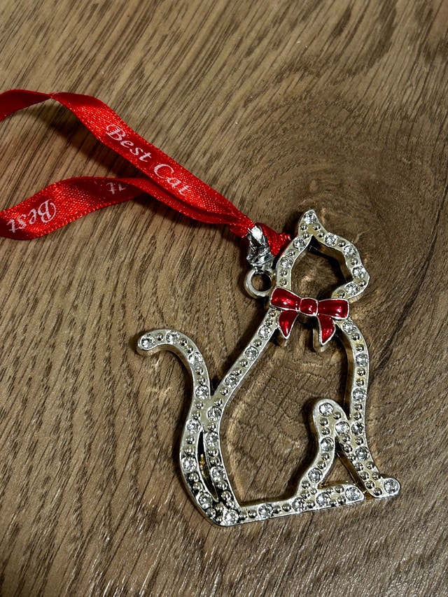 Cat Charm, Cat Lover, Cat Home Decor, Cat Ornament, Pet Ornament
