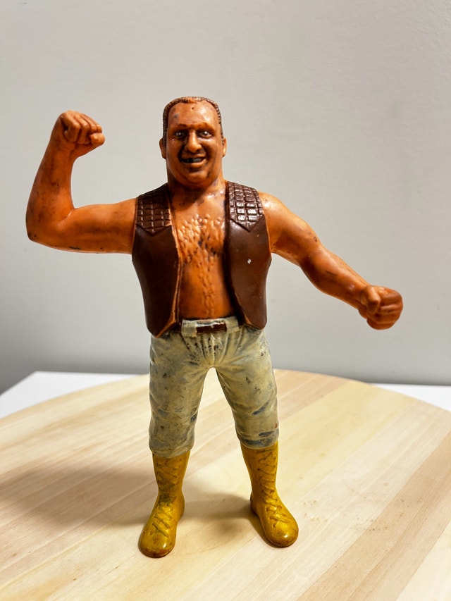 Vintage 1987 WWF LJN Outback Jack Wrestling Figure