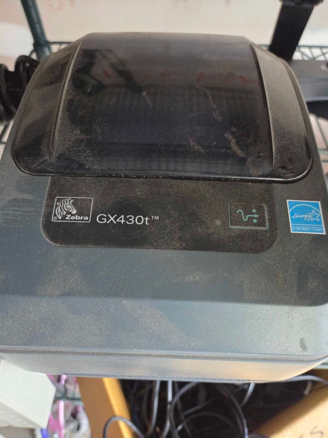 Zebra GX430t Label Printer - photo 2