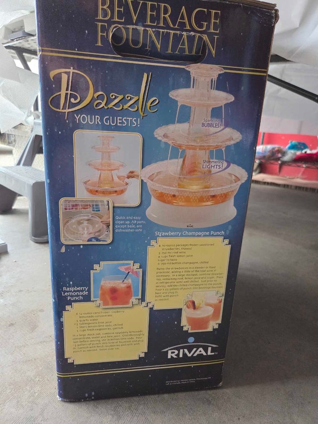 Rival Beverage Fountain with LED Lights - photo 2