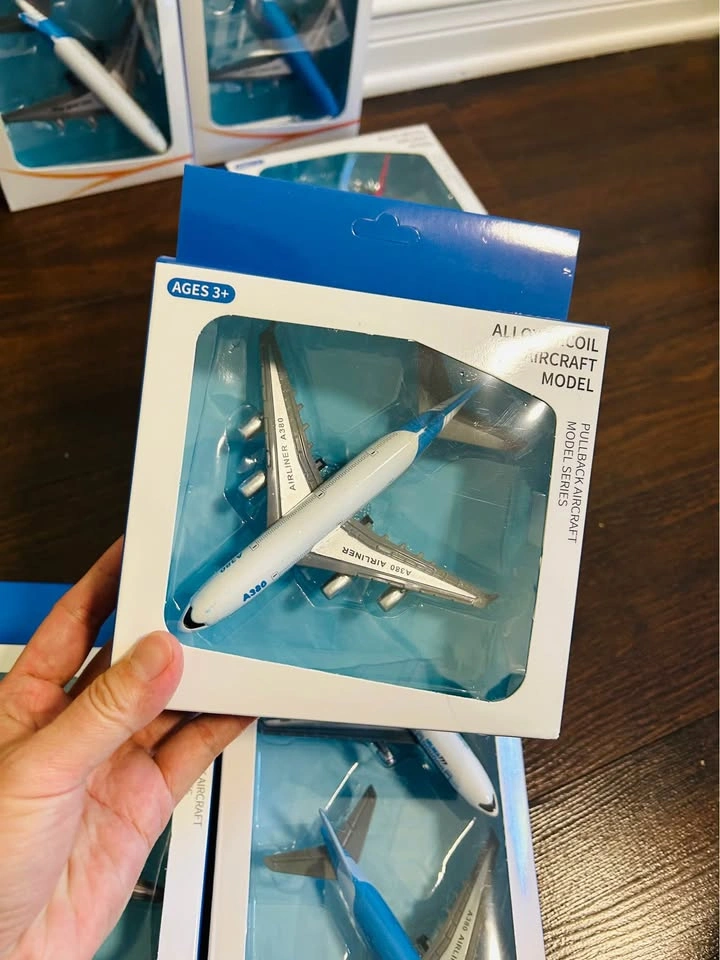 Airplane Pull Back Toy – Metal Body - photo 3