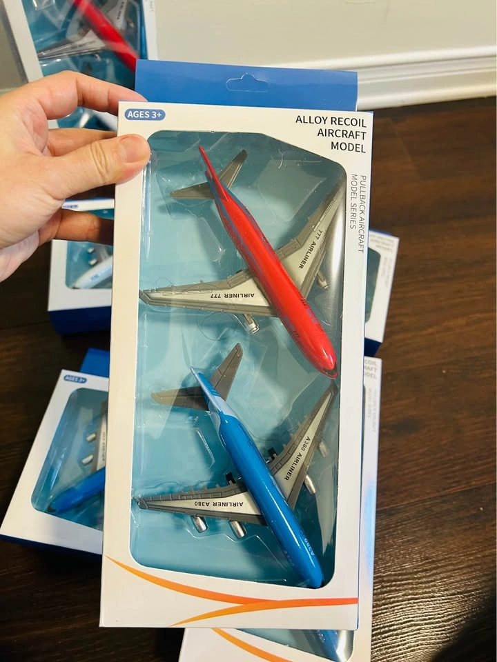 Airplane Pull Back Toy – Metal Body - photo 5