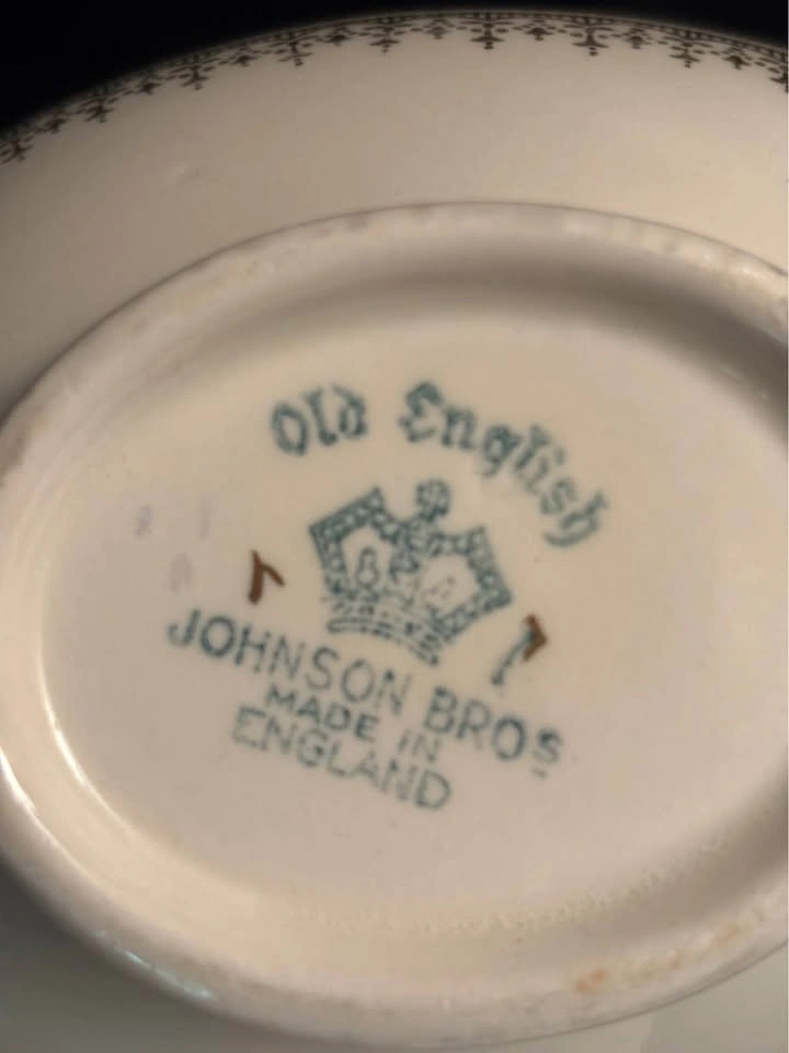 Vintage Johnson Brothers Gravy Boat & Underplate Set - Windsor W - photo 5