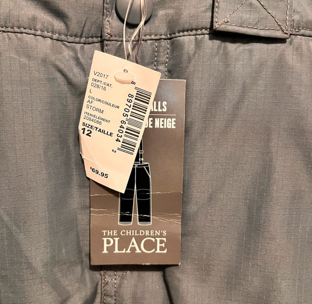 Children’s Place Snow Pants w/ Detachable Suspenders - photo 4