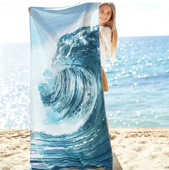 PBT - Photoreal Wave Beach Towel