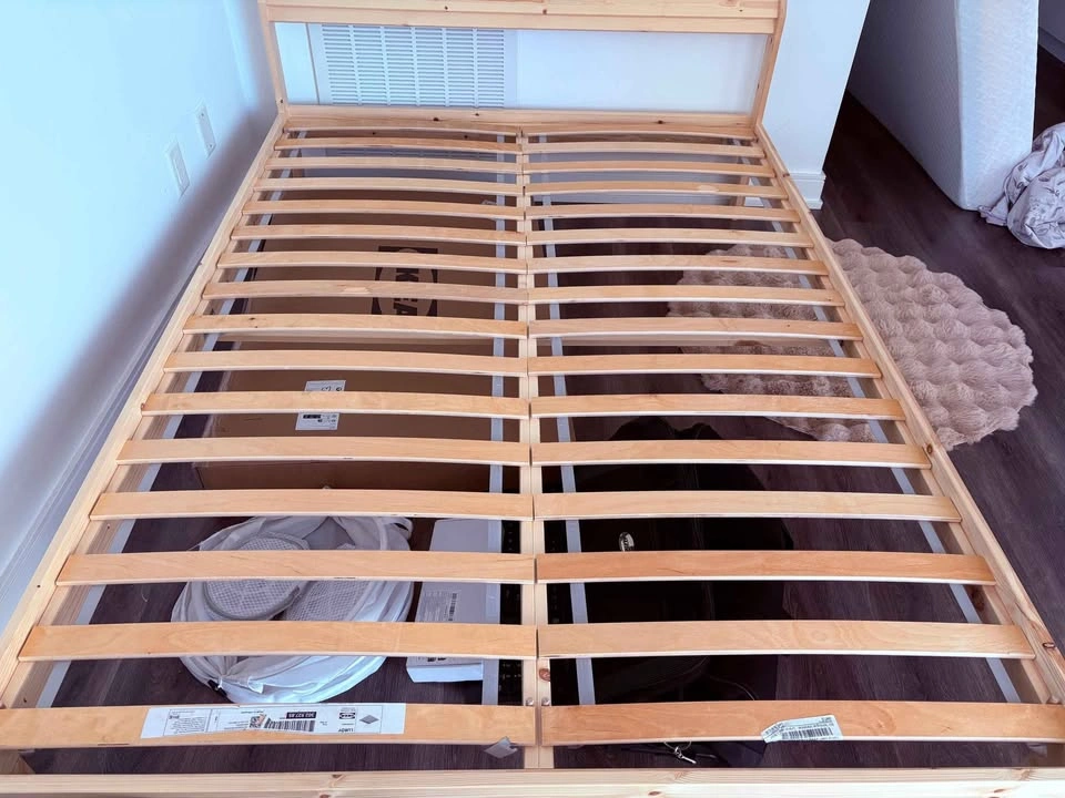 IKEA NEIDEN Bed Frame w/ LURÖY Slats - Full/Double - photo 2