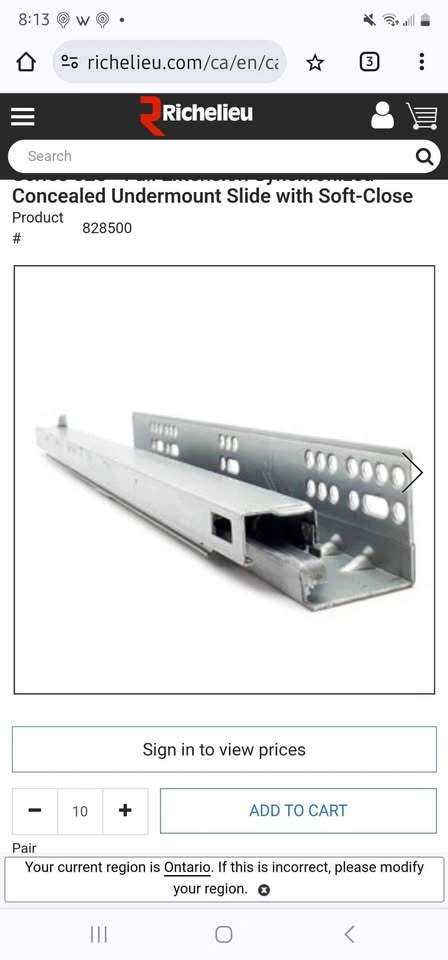 Drawer Slides - 14 Pairs - photo 4