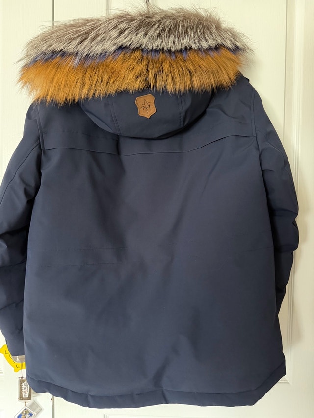 Mackage Winter Down Parka - Navy Blue, Medium - photo 3