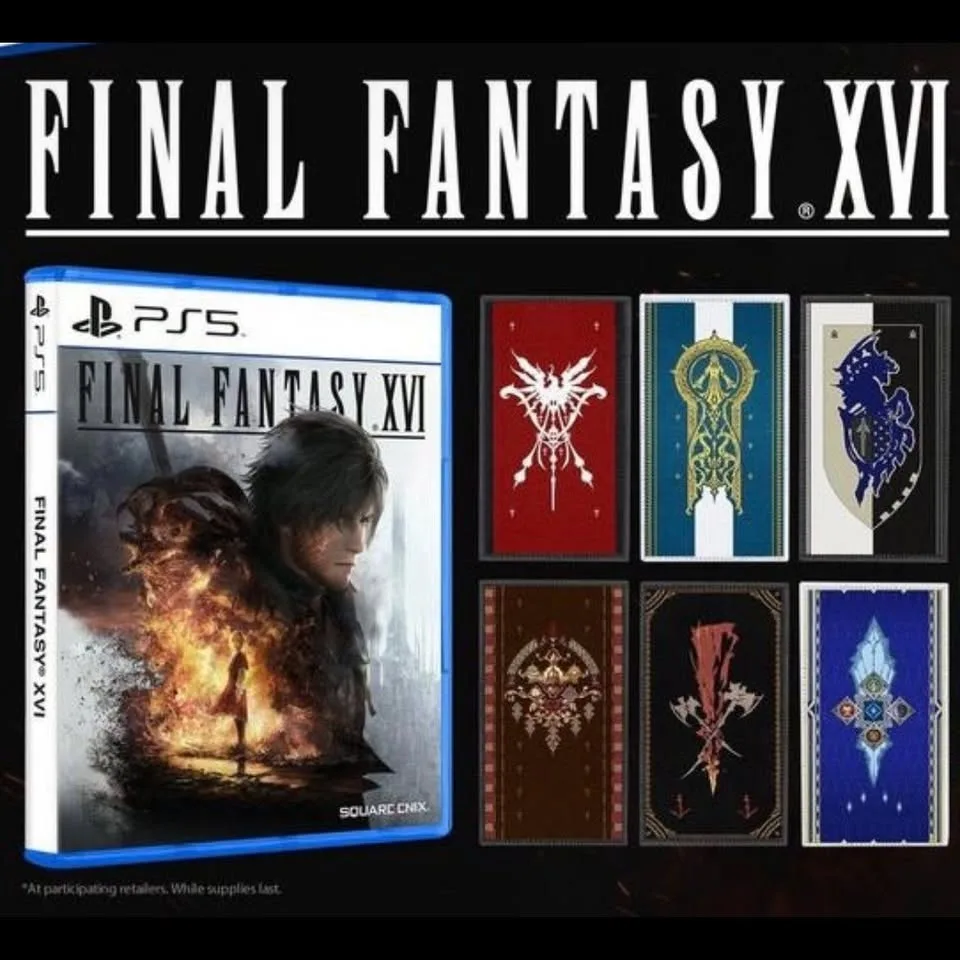 Final Fantasy XVI Patches GameStop EXCLUSIVE image indicator(4)