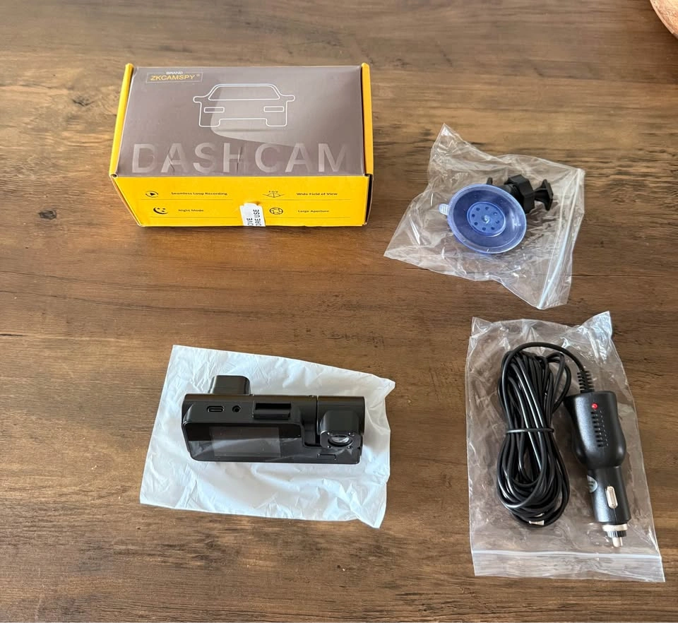 Dash Cam With SD Card, 360 Dual Night Vision Dash Camera - photo 2