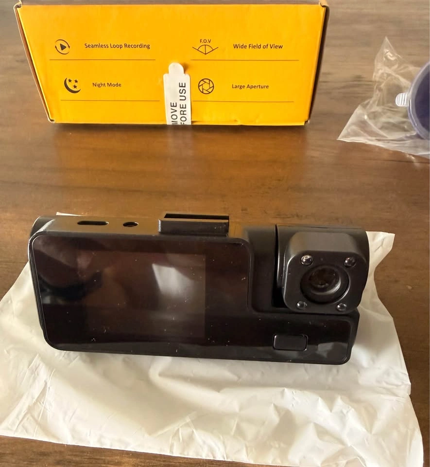 Dash Cam With SD Card, 360 Dual Night Vision Dash Camera - photo 3