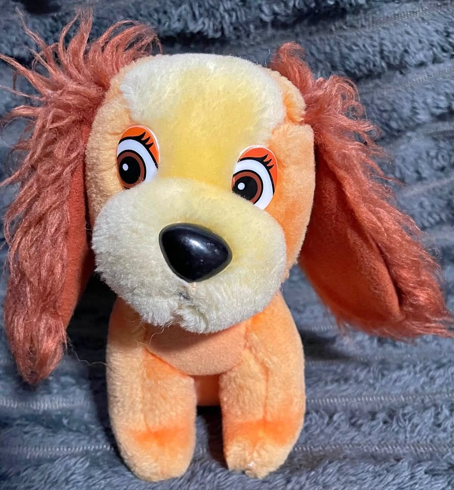 Vintage Disney Lady & The Tramp - Lady Plush 7”