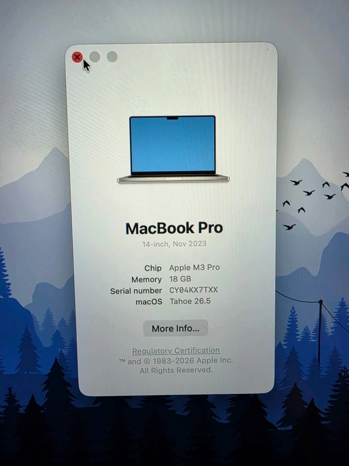 M3 Pro MacBook Pro 14in TRADES - photo 4