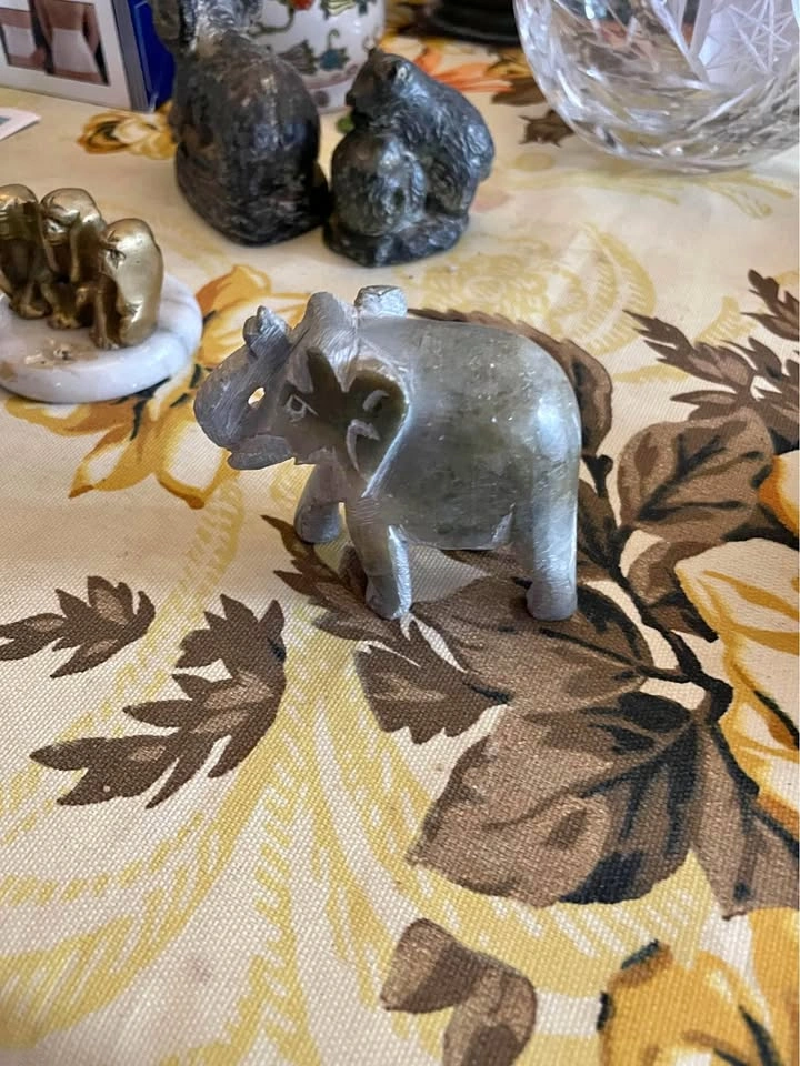 Soap stone Elephant