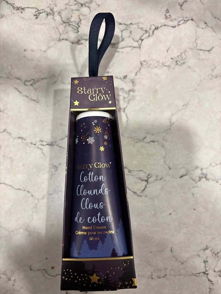 Brand New Starry Glow Cotton Clouds Hand Cream