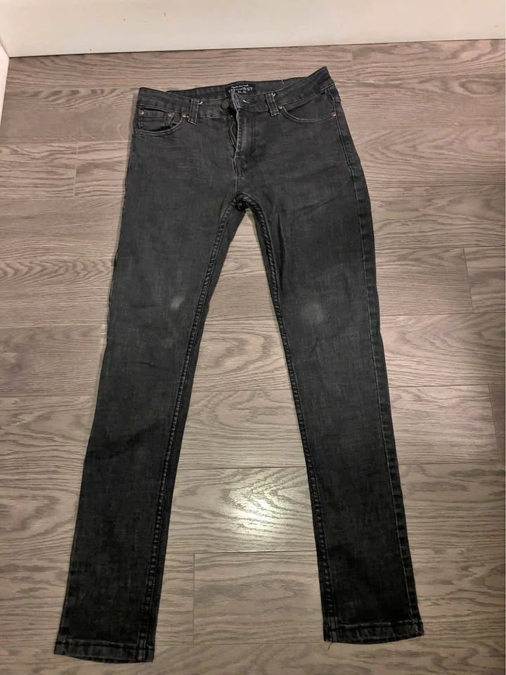 Urban Heritage Black Skinny Jeans