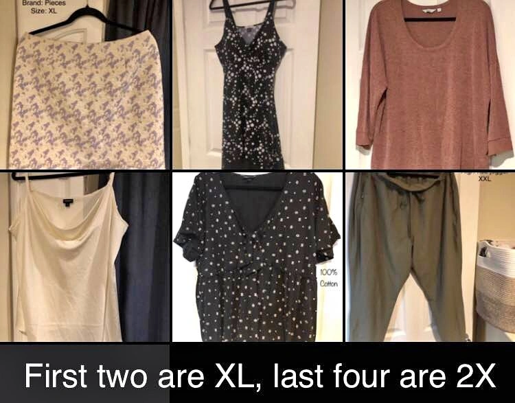 Moving! Closet Clearout (2)! Lots of Clothes! XL - 5X