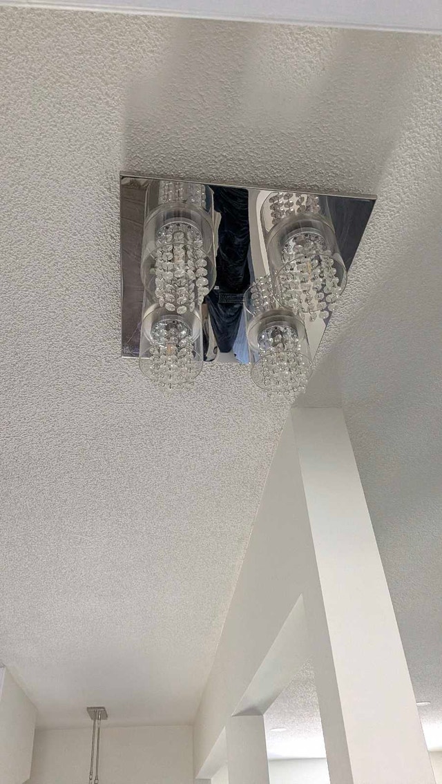 Elegant Crystal Ceiling Light Fixture - photo 2
