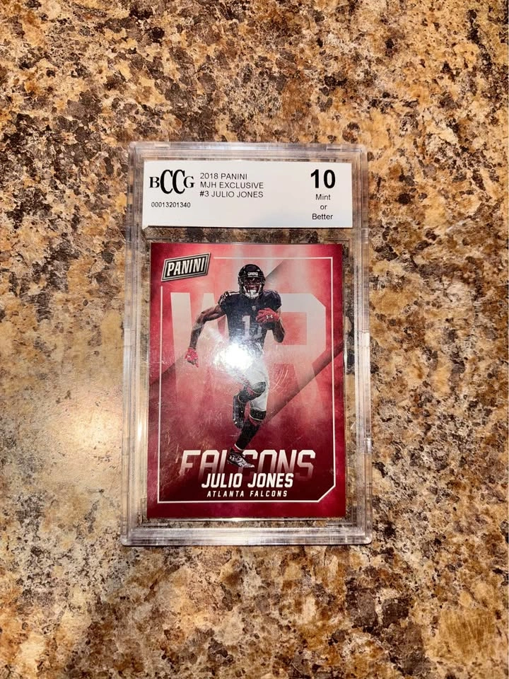 2018 Panini MJ Holding Julio Jones Exclusive #3 BCCG 10