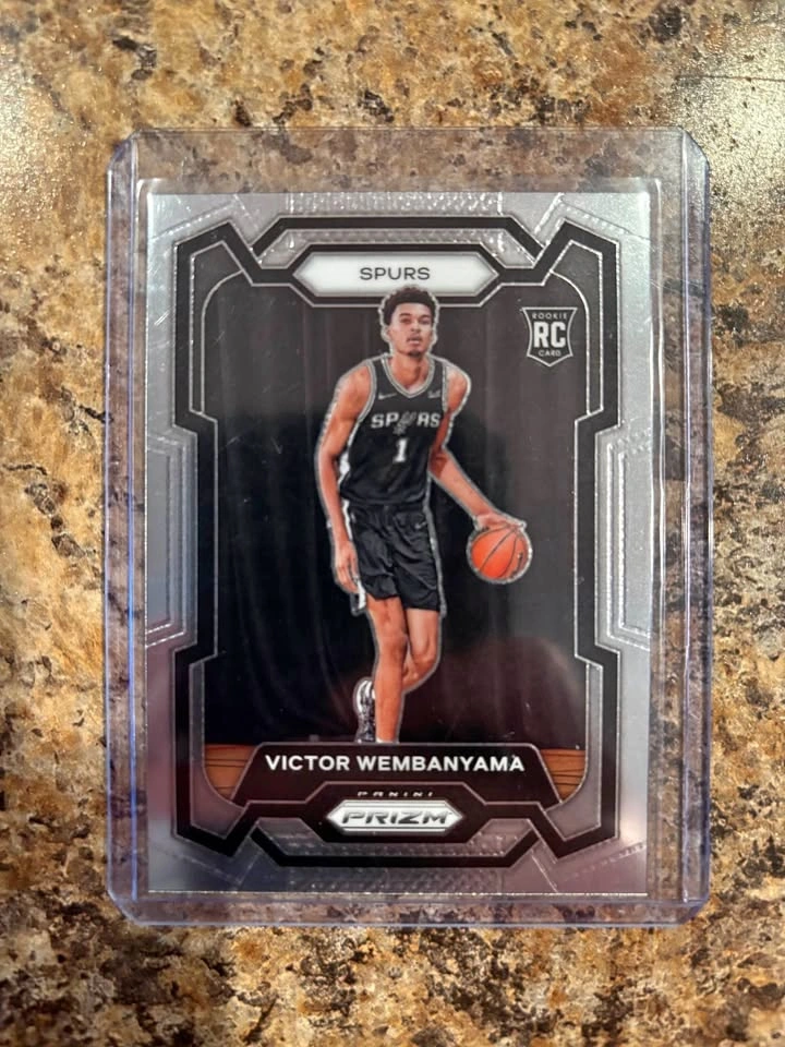 2023-24 Panini Prizm Wembanyama Rookie Card #136