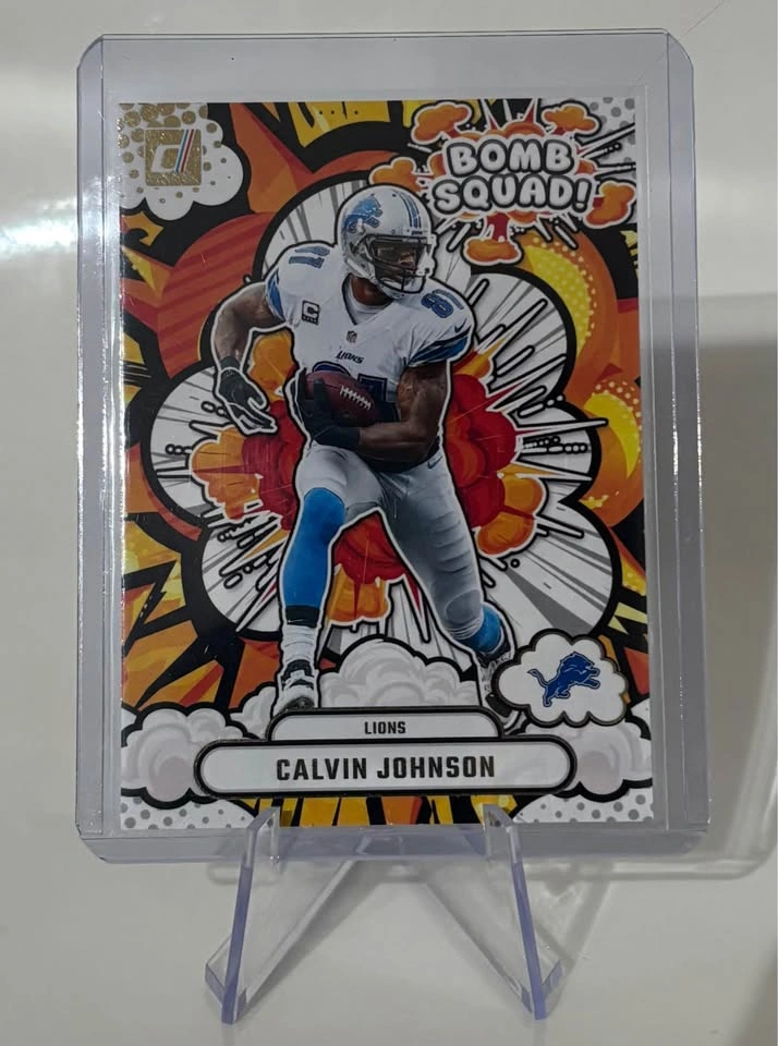 4 Stud WR Card Lot - Megatron, Chase, Wilson, Hill - photo 2