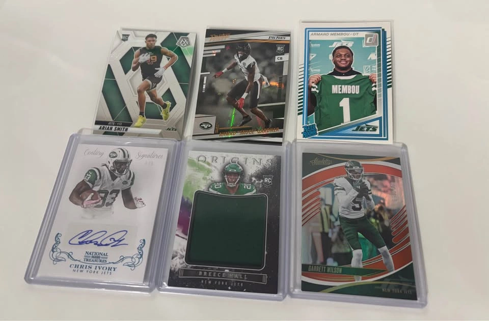 New York Jets Football Card Lot - photo 2