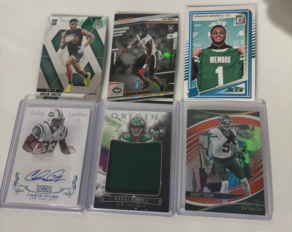 New York Jets Football Card Lot - photo 3
