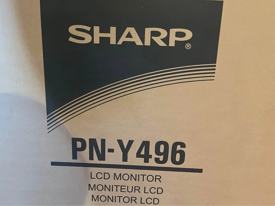 SHARP PN-Y496 49” Professional LCD Monitor - photo 2