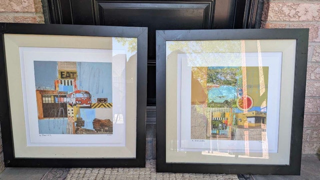 2 Framed Art Prints by M. Papoullias - Limited Edition - photo 2