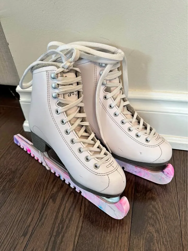 Girls Ice Skates - Size 5 - EUC thumbnail