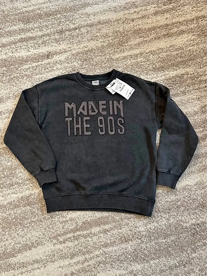 Zara Girls Sweatshirt - BNWT thumbnail