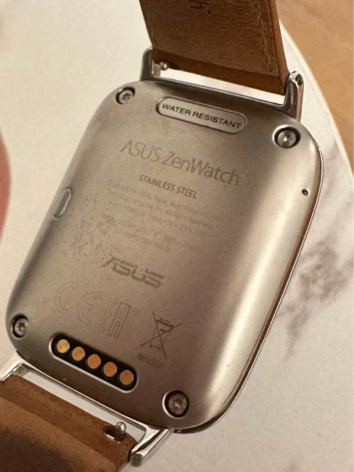 ASUS ZenWatch 1 Smartwatch with Brown Leather Strap - photo 4