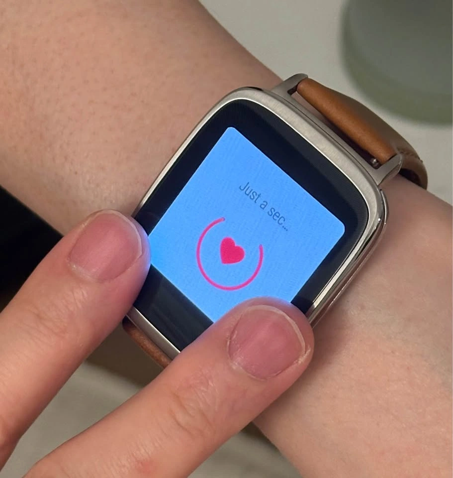 ASUS ZenWatch 1 Smartwatch with Brown Leather Strap - photo 5