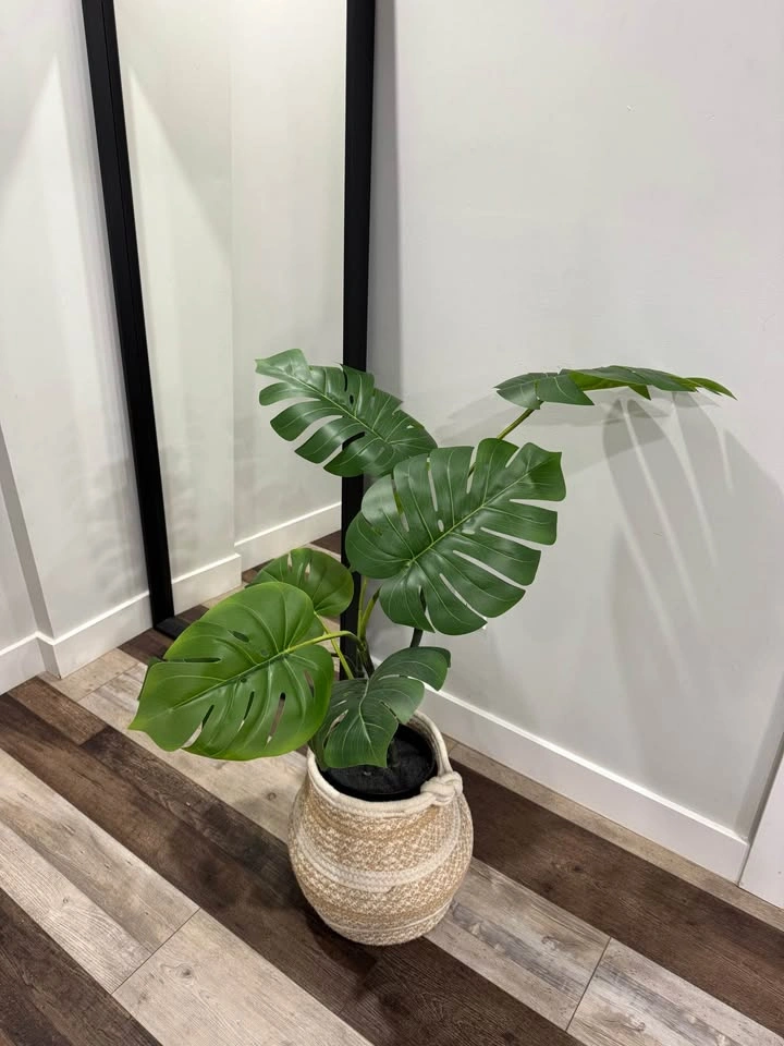 Artificial Plant with Woven Basket - photo 2