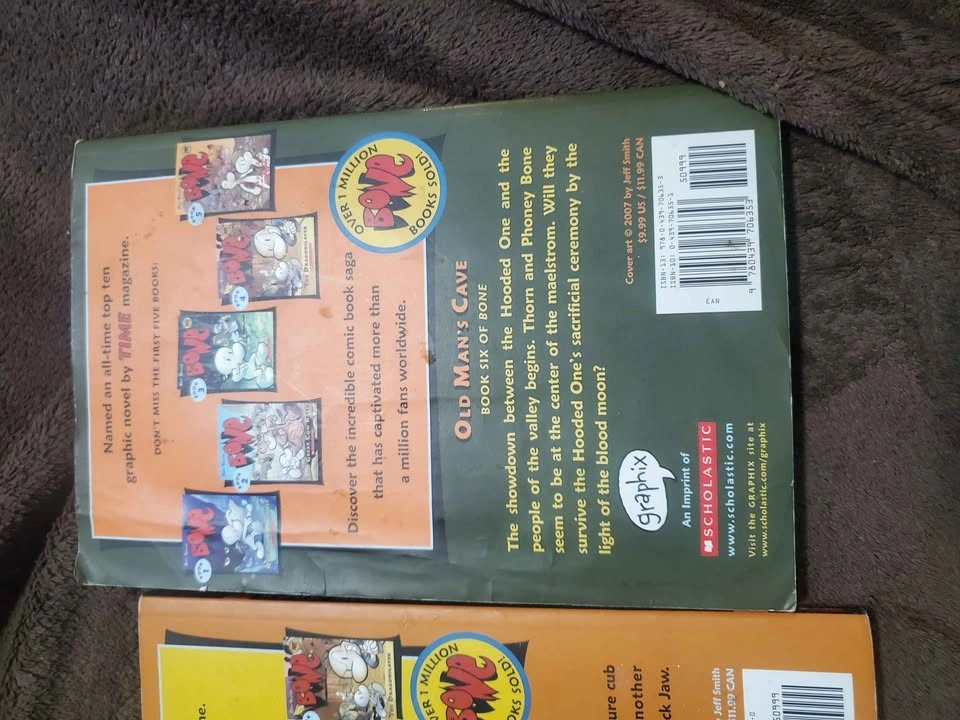 Bone Graphic Novels: Quest for the Spark, Rock Jaw, Old Man's Ca - photo 5