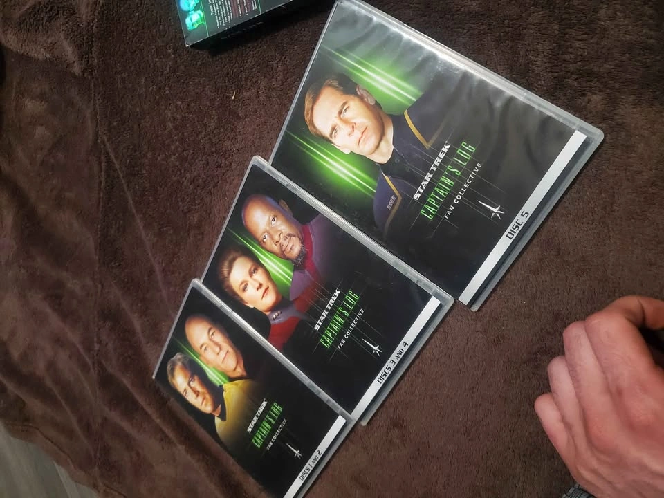 Star Trek Captain's Log Fan Collective DVD Set - photo 3