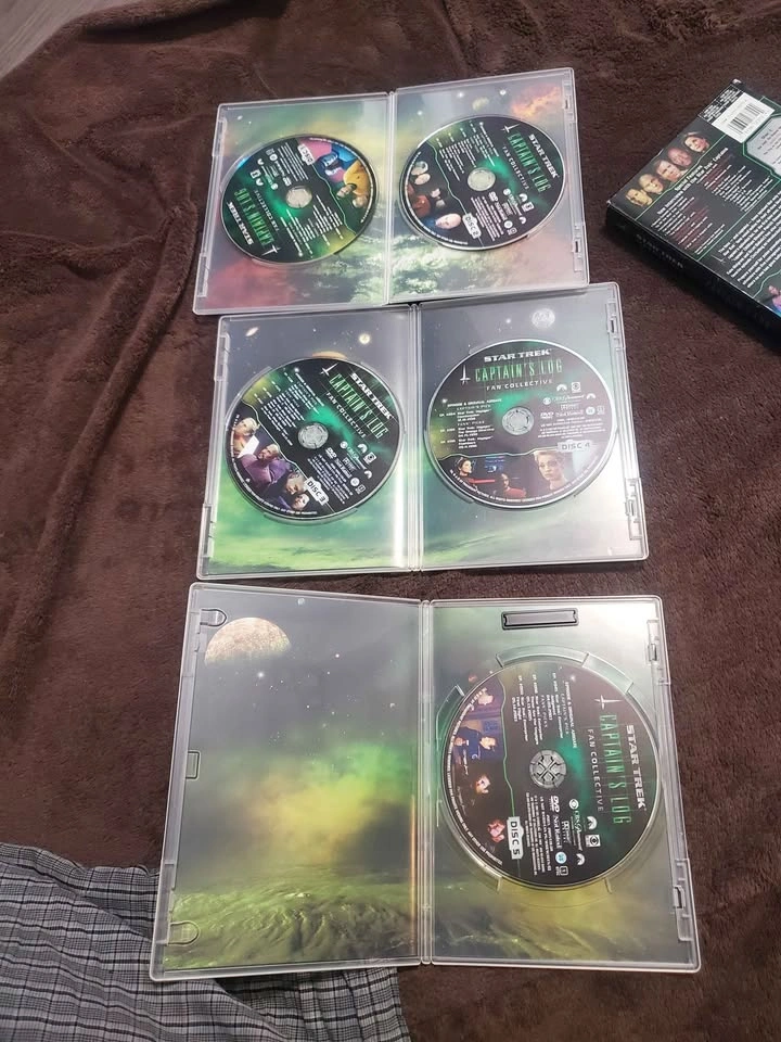 Star Trek Captain's Log Fan Collective DVD Set - photo 4