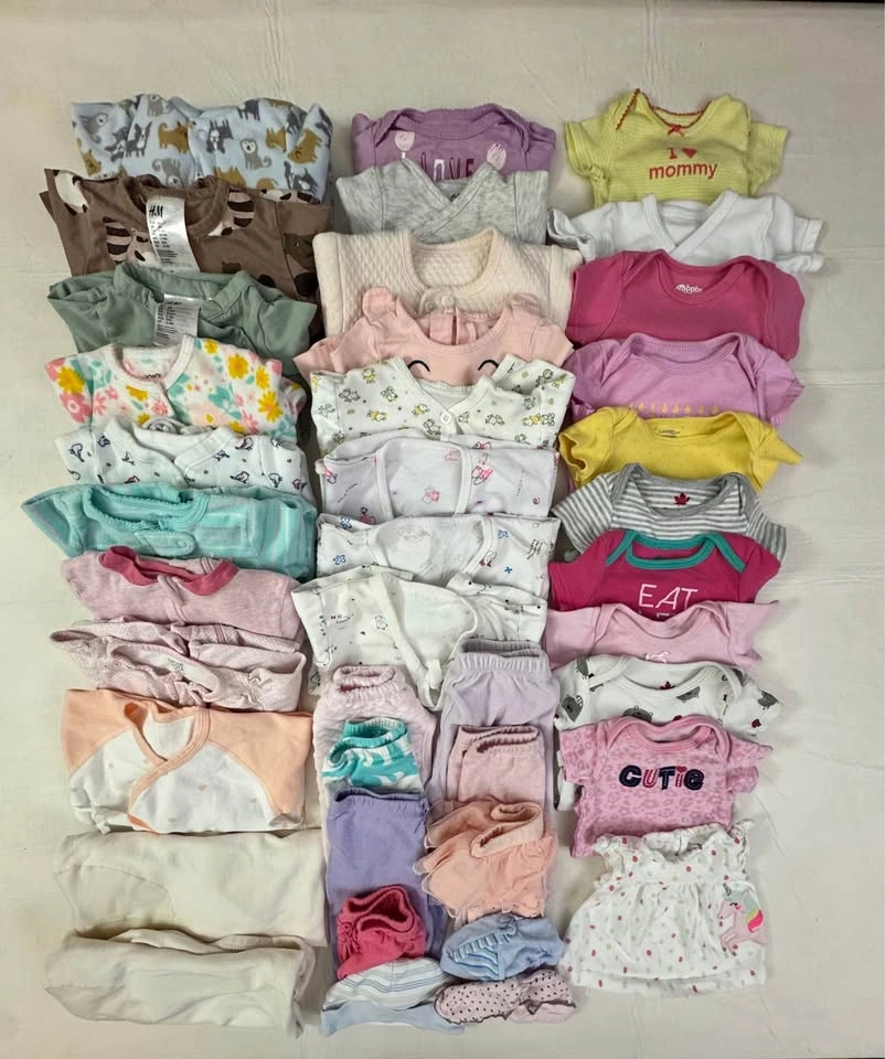 0 - 3m Girls 40 pcs (#36)