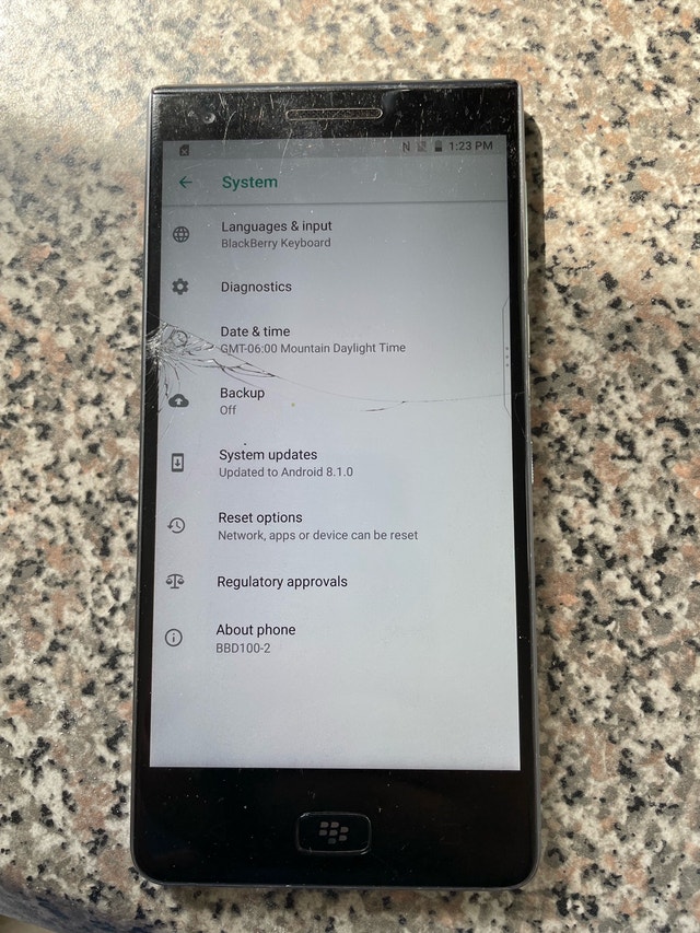 BlackBerry Motion Unlocked Phone