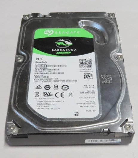 Seagate Barracuda 2TB 3.5" SATA Hard Drive